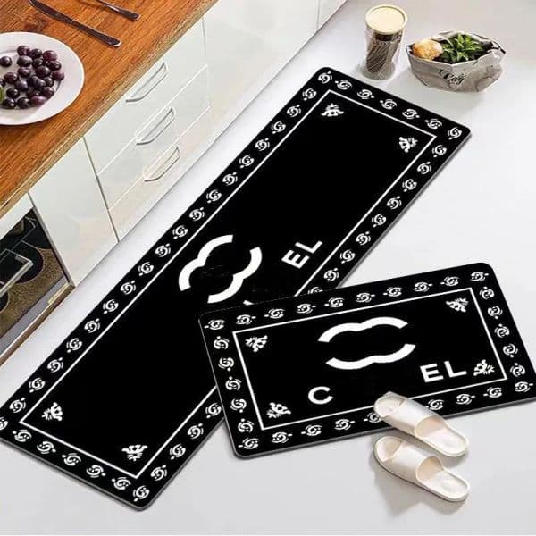 2026 Designer Carpet, Bathroom, Kitchen Classic Print, Foyer Floor Mat, Bathroom Water Absorbing And Non Slip Home Decoration Free Shipping