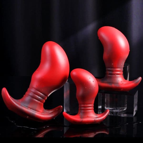 Big Silicone Anal Plug Multi-size Anal Beads Butt Plug Anal Stimulation Expansion Trainer Adult Soft Anal Sex Toys for Women Men 250108