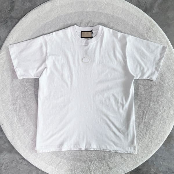 Men's Plus Tees & Polos Round t-shirts neck embroidered and printed polar style summer wear with street pure cotton 31dd cyy9642 2g2r
