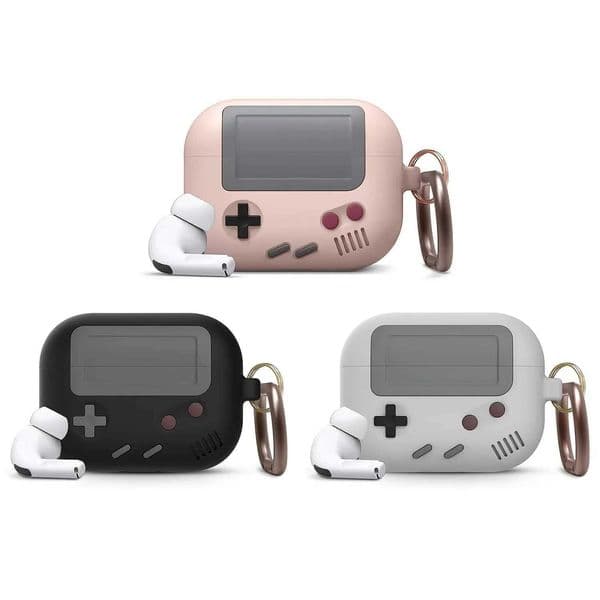 Classic Retro Game Console Earphone Case for Airpods 1 2 3 Pro 4 2024 Air Pods Pro2 Generation Gameboy Sile Headphone Cover J260423