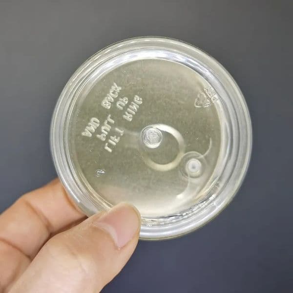 Customize Plastic Cans Empty Bottles Custom Labels Available Food Grade Jars Container Gram 100ml Plastic Can Childproof Packaging ZZ