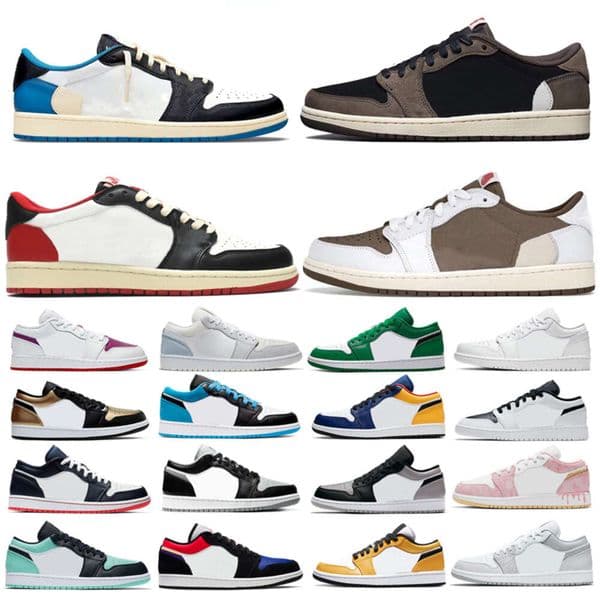 With Box Men Women Basketball Shoes Multi Pastel Reverse Wolf Grey Sail Black Phantom Unc Panda Mens Womens Trainer Sneaker Running Shoes