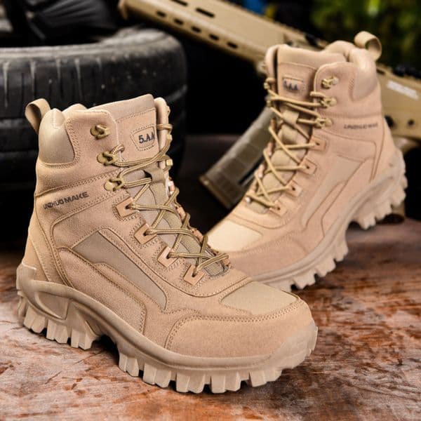 Outoor Hiking Boots Men Desert Shoes Men Outdoor Hunting Trekking Camping Boots Man Tactical Boot Work Safty Shoes 240615