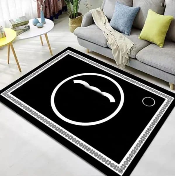 Letter Carpet Living Area Ins Bedroom Room Tea Table Floor Mat Clothes And Clothing Shop Carpets Rugs