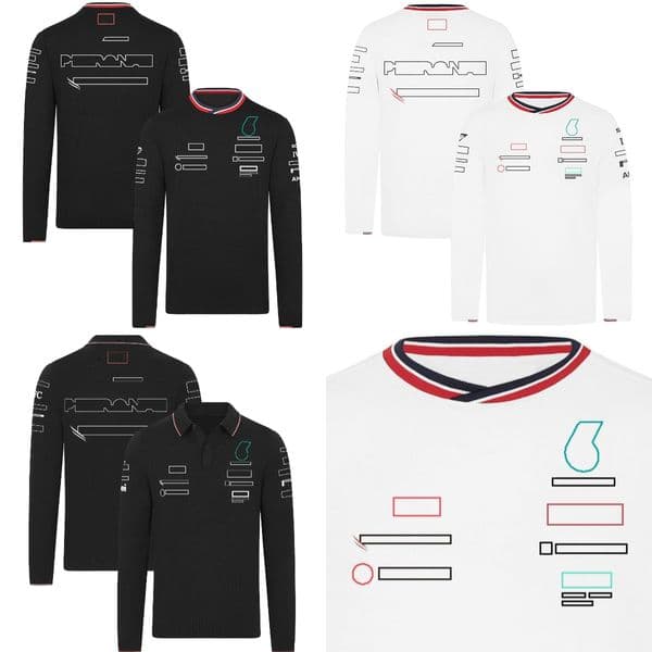 2026 New F1 Team Long Sleeve Formula 1 Driver Polo Shirt Jersey New Season Racing Fans T-Shirt Tops outdoor Summer Men's Clothing T-Shirts Free Shipping