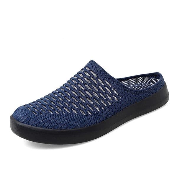Men Half Shoes Slippers Slides Summer Mesh Shoes Unisex Women Indoor Outdoor Lightweight Plus Big Size 49 50 51 52 53 54 250225BJ
