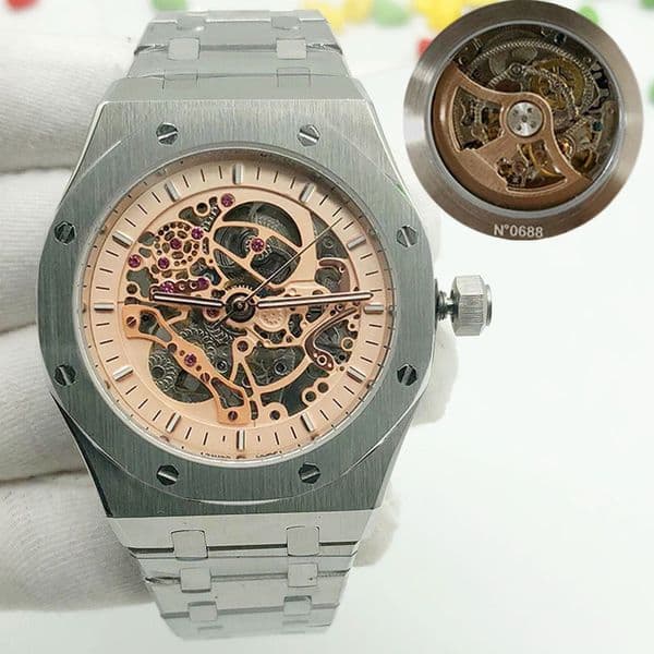 designer automatic classic 41mm all stainless steel bracelet watches sapphire glass luminescent men watch with box