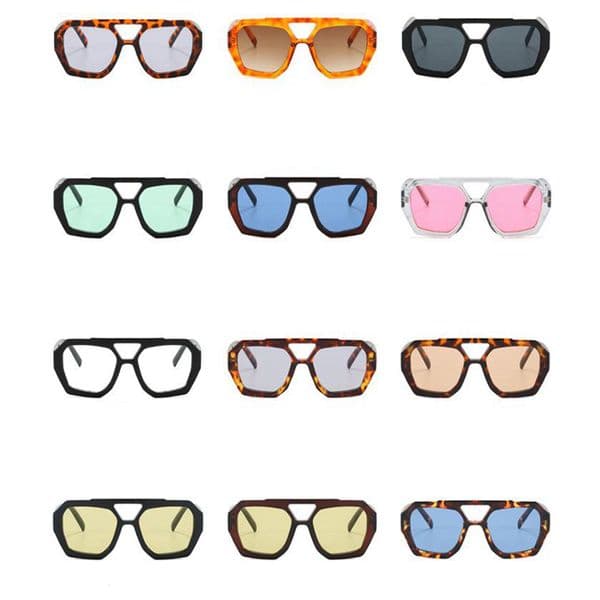 Sunglasses Mens Womens Unisex Fashion Glasses Retro Design Glasses UV400 12 Colors Available Vintage Glasses Party Favor