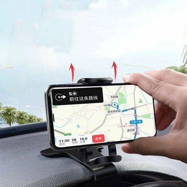 Dash Board Mobile Car Phone Holder Clip Mount CellPhone Stand In Car GPS Support Bracket for IPhone Samsung Portable Car Holder
