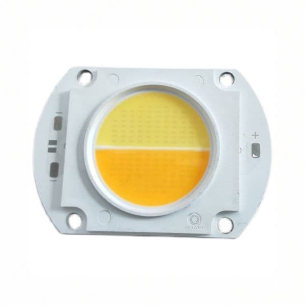 5-10pcs 100W Dual Color High Power LED CCT Warm White 3000K Cold White 6500K LED COB Chip For new Outdoor 2025 Floodlight Spotlight Lamp