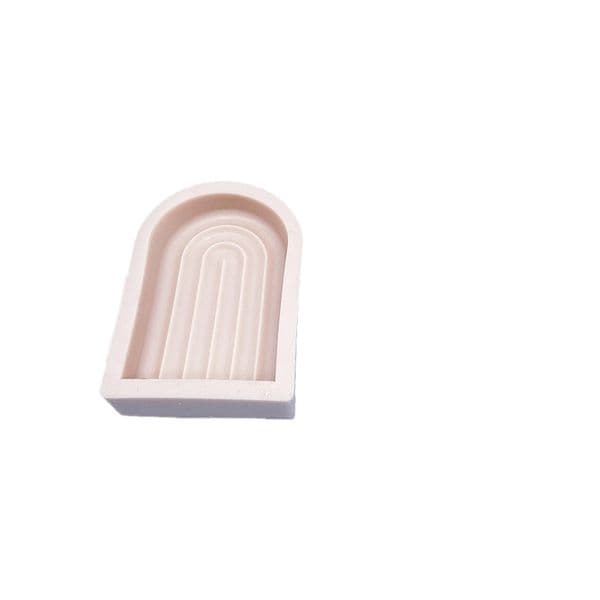 3D Geometric Arch Rainbow Bridge Silicone Candle Mold Kit Diy Handmade Soap Mould Home Decor Artifact Plaster Resin Making Tools