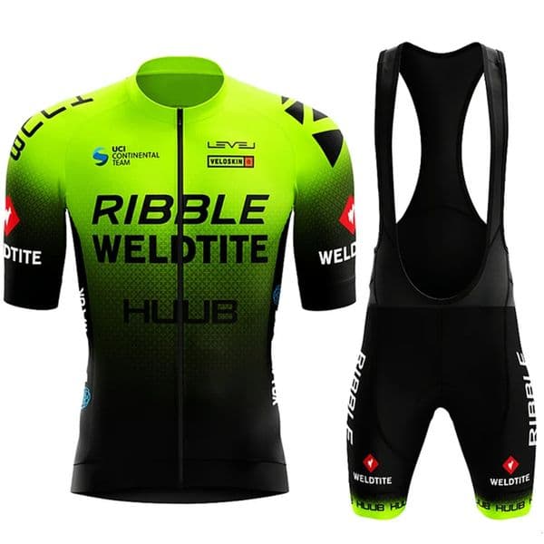 2025 New HUUB Cycling Jersey Set Summer Clothing MTB Bike Clothes Uniform Maillot Ropa Ciclismo Mens Bicycle Suit Free Shipping