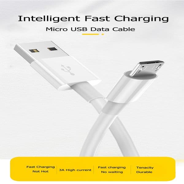 Micro USB Cable 3A Fast Charging Wire Mobile Phone Line USB 2025 Adapter Cable Cord For Samsung Xiaomi Andriod Mouse PS4 GamePad Data