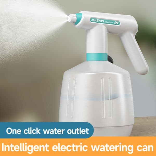 2000ML Electric Spray Bottle Rechargeable Garden Watering Can With Adjustable Nozzle Automatic Sprayer LED Display Garden Tool