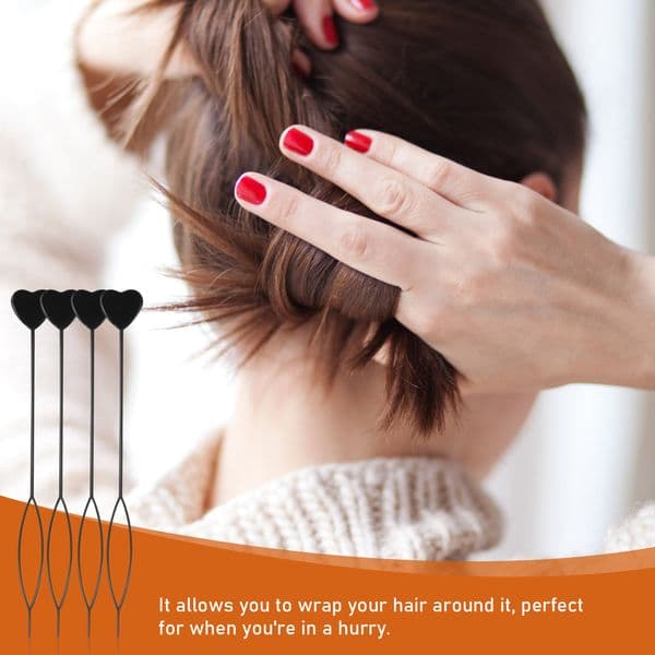 Hair Braid Quick Beaders Hair Pull-Through Tools Hair Styling Tools For Loading Beads Hair Tail Beading Ponytail Makers