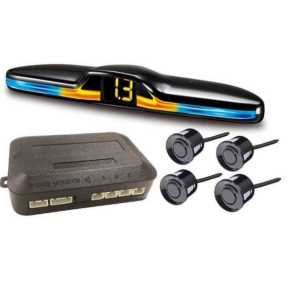 Car Reversing Radar Probe New LED Parking Sensor System Backlit Display Reversing Detection