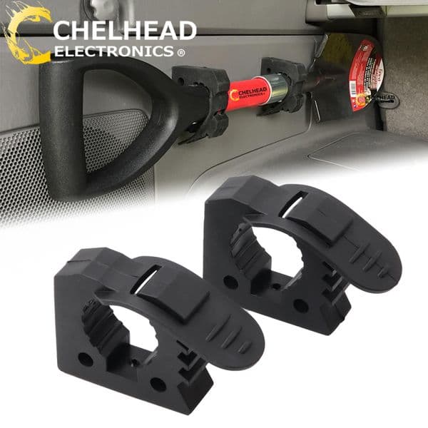 Quick Fist Clamp for Mounting Tools Equipment Auto Offroad ATV UTV Truck Trailer RV Boat Home Accessories 1.18" - 1.42" Diameter