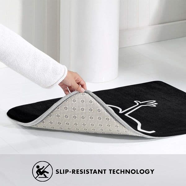 La Linea The Line Osvaldo TV Bath Mat Yeah Doormat Living Room Carpet Outdoor Rug Home Decoration