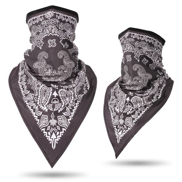 Retro Motorcycle Headwear Bike Ski Sports Scarf Wrap Balaclava Windproof Dust Outdoor Bandana Cycling Breathable Neck Cover