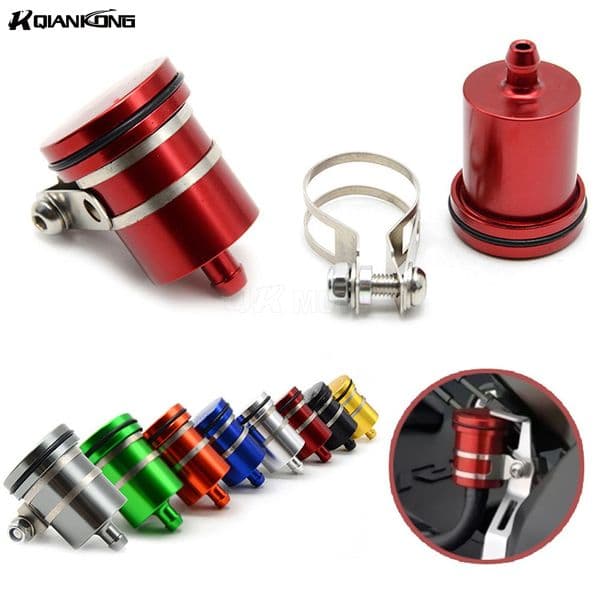 Universal Motorcycle Brake Fluid Reservoir Clutch Tank Oil Fluid Cup for suzuki yamaha Ducati 848 1198