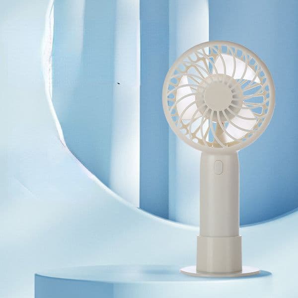 USB Handheld Small Electric Fan Summer Student Desktop USB Rechargeable Portable Handheld Mini Small Outdoor Electric Fan Cooler