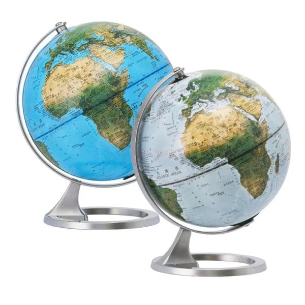 20cm Ar Intelligent 3d Stereo Globe Seven-color Touch Light Fun Digital Globe Gift For Primary And Secondary School Students.