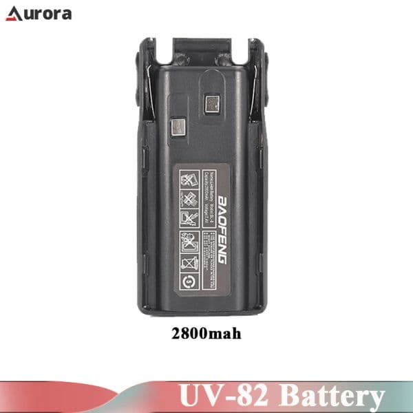 Baofeng UV 82 BL-8 Battery Original Walkie Talkie Ham Radio 2800/3800/4200 mAh Enlarge UV82 Plus UV-8D UV-82WX Radio Accessories
