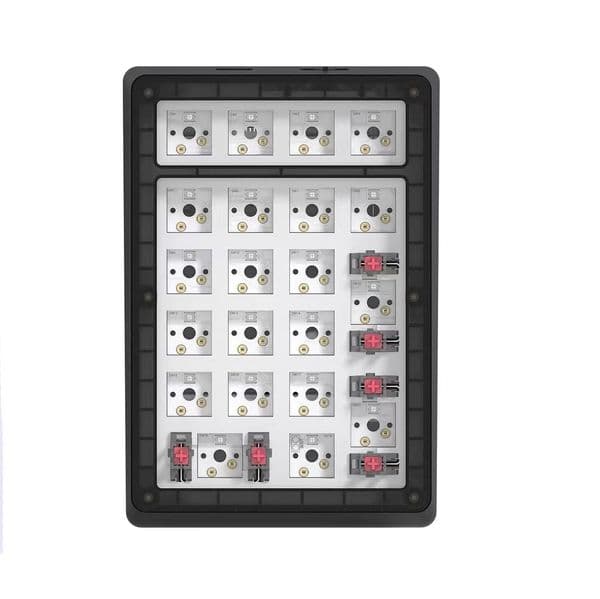 ZUOYA Numpad 21key Mechanical Keyboard KIT 3 modules RGB External Keypad for Notebook Financial Accounting Cash Register