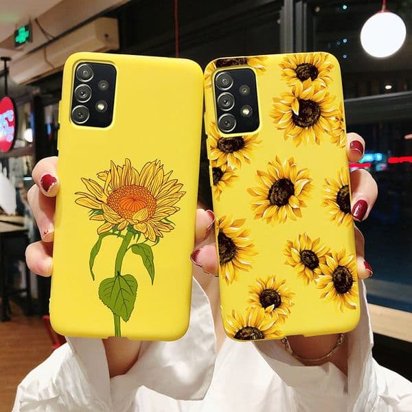 For Samsung Galaxy A52s 5G Case SM-A528B Rainbow Heart Painted Phone Cover Coque Fundas For Samsung A52 A 52 s 52s 5G Soft Case