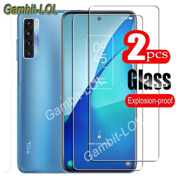 For TCL 20L 20L+ 20 Lite Plus 5G Tempered Glass Protective ON T775H T774H T781 6.67Inch Screen Protector Smart Phone Cover Film