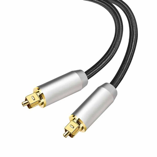 Optical Audio Cable Toslink Digital SPDIF Cord Gold Plated Fiber Cables For Blu-ray CD DVD Player TV High Fidelity Sound Quality