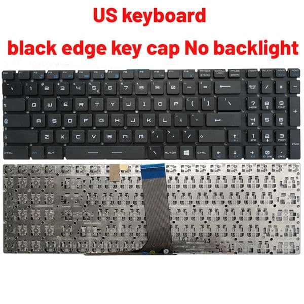 Russian/US/UK/Spanish laptop keyboard For MSI GF75 Thin 8RC 9RD 9RD 9SC 9SE MS-17F1 MS-17F2-17F3-1791-1792-1793-1795-1796-1799