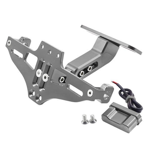 For CFMOTO CF650 650NK 400NK 250NK 400GT 650MT CLX700 License Plate Holder Number Plate Frame LED Light Bracket turn signal