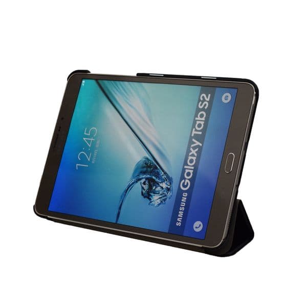Tab S2 8.0 inch Book Cover Case - Ultra Slim Cover For Samsung Galaxy Tab S2 T710 T715 T713 T719 Stand Case +Screen Film+Stylus