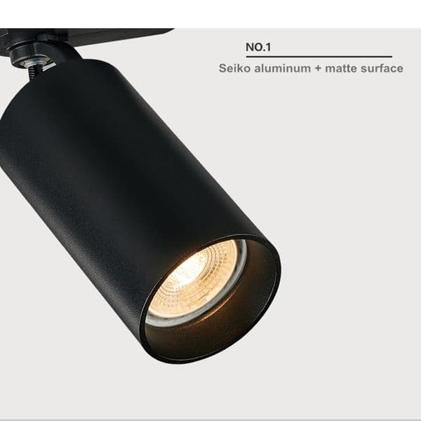 Dimmable track led spotlight rail light clothing store cob track light surface mounted small spotlight 5W 7W 12W