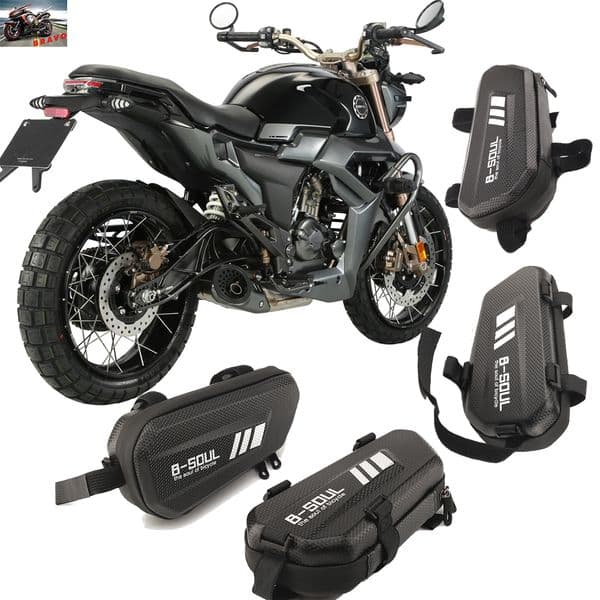 Bag For Zontes Zt125 U1 125 U2 G G1 G2 Zt150 150 Zt155 155 T310 X310 Accessories Waterproof Hard Shell Triangle Side Case Bag