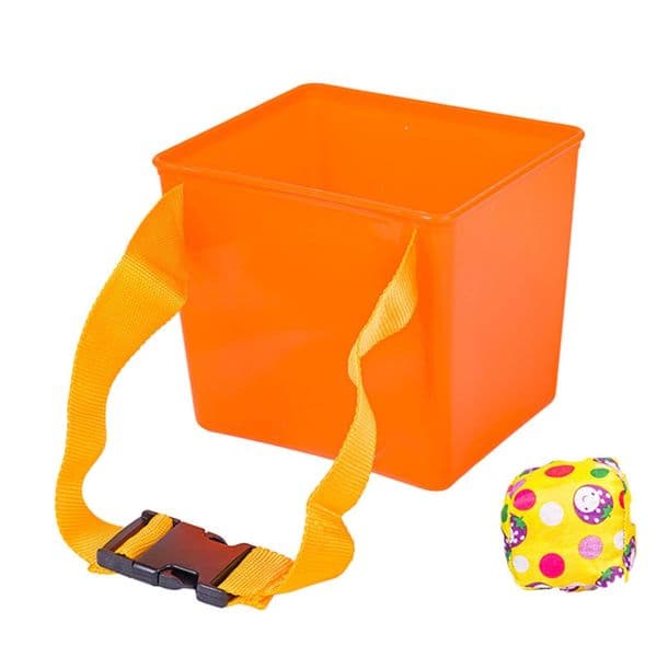 Throw Sandbag Sports Toss Game Throwing Sand Bags for Kids Children Bucket Sports Toys for Beach, Backyard, Party