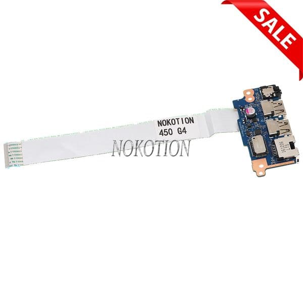 DA0X83TB6F0 For HP ProBook 450 G4 455 G4 470 G4 Laptop USB Interface Audio Board With Cable