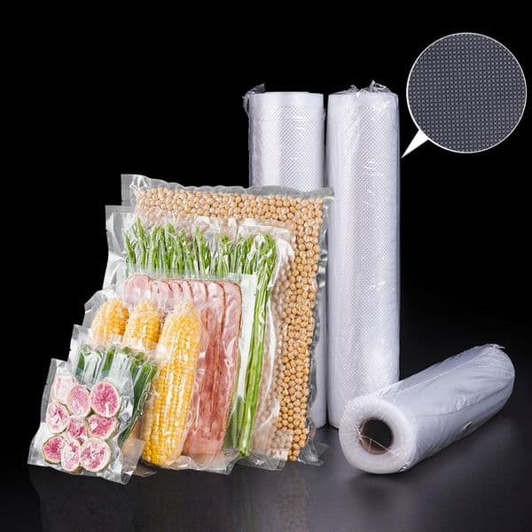 500cm Vacuum Food Sealer Rolls Thicken Reusable Food Storage Bags BPA-Free Vacuum Seal Bags for All Vaccum Food Sealer Machines