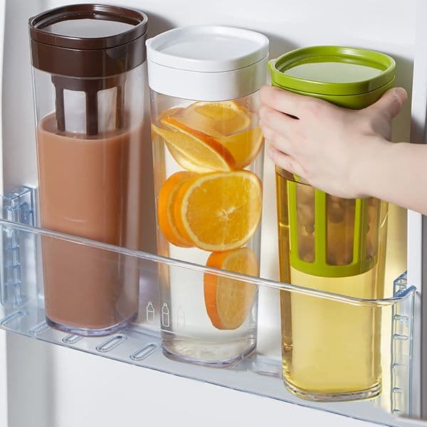Cold Brew Coffee Pot Fruit Juice Beverage Bottles Large Capacity Water Bottle Teapot Sealed Without Leaking Tea Cold Brew Cup