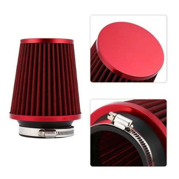 Universal Car Air Filter 76mm 3 Inch H:90mm High Flow Car Cold Air Intake Filter