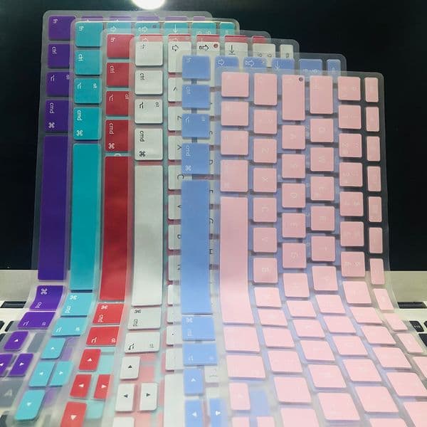 Spanish Laptop Keyboard Cover Silicone keyboard protective film For MacBook Air13 A1466A1369A1502A1398 pro13 skins keyboard case