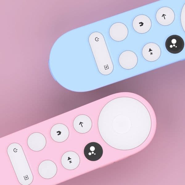 Silicone Protective Case for Chromecast for Google Smart TV Remote Control Shockproof Cover Dustproof Sleeve