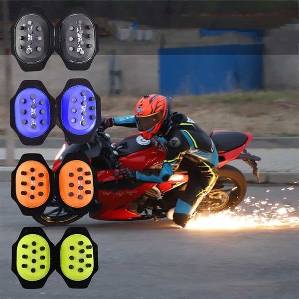 Motorcycle Gear 2Pcs Cycling Protector Motorcycle Pads Novel Slider Knee ride gear Bending Artifact Grinding Bag Free Ship