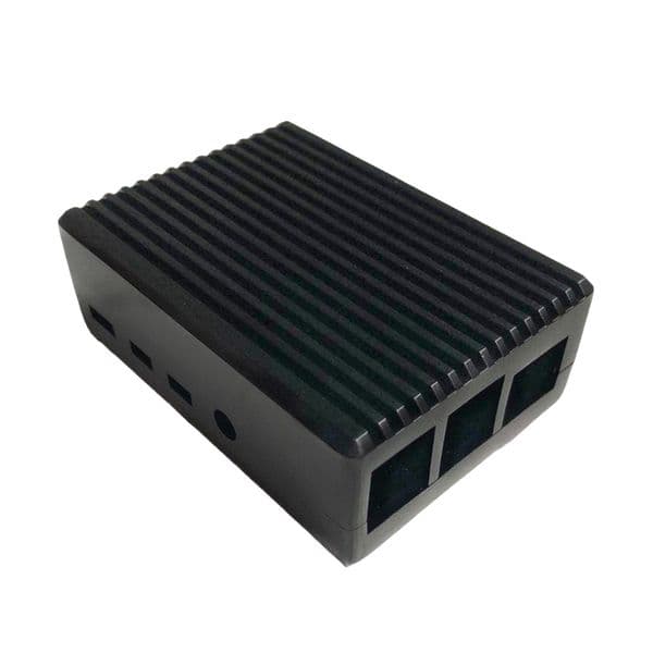 Pi 4B Cooling Case Aluminum Alloy Raspberry Pi Housing Enclosure Pi 4 Model B Passive Cooling Case for Raspberry Pi 4B Only