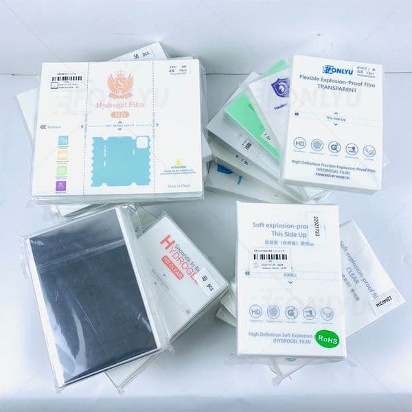 FONLYU 360 Full Cover Hydrogel Film Cell Phone Butterfly Front Back Soft Screen Protector Skin For Devia Film Cutting Machine