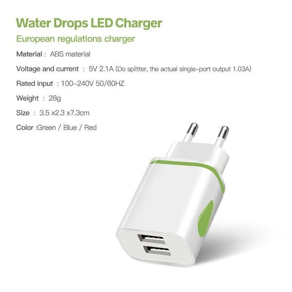 QC3.0 5V Phone Charger Adapter 4 2 USB Mobile Phone Charging For Iphone Huawei Xiaomi Samsung EU Wall Fast 2025 Charger Adapter 5Volt