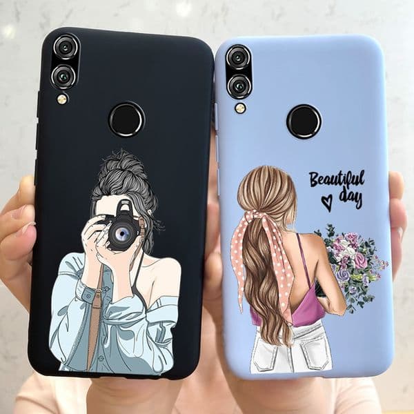 Honor 8X Case Soft Silicone Cute Sunflowers Butterfly Back Cover For Huawei Honor 8X 8 X Phone Cases Honor8X Phone Fundas Bumper