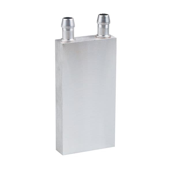 KEBETEME 40x80x12mm Primary Aluminum Water Cooling Block Heat Sink System For PC Laptop CPU for Liquid Water Wholesale