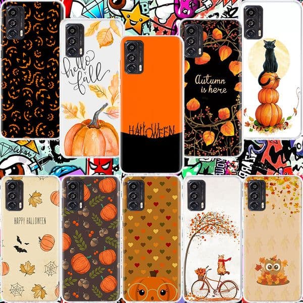 Autumn leaves fall fox pumpkin Halloween Phone Case For Xiaomi Redmi Note 12 Plus 12S 10 11 Pro 4G 5G 9T 9S 8T 10S 11T 11S 11E 9